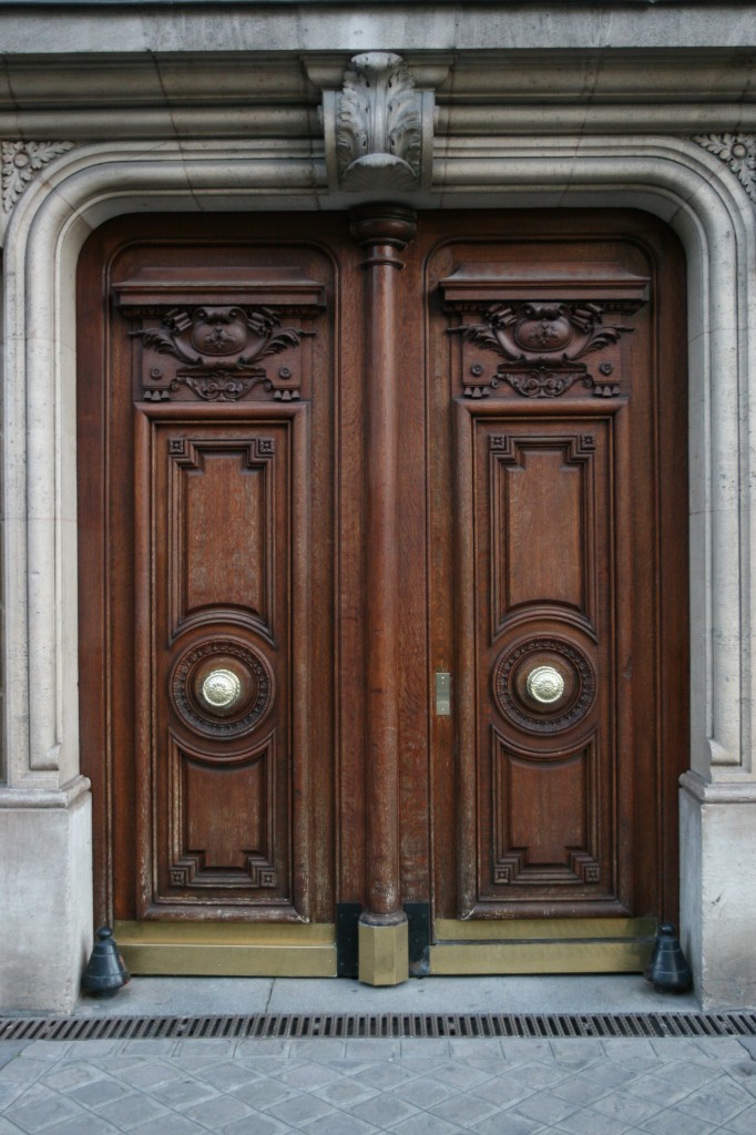 Gorgeous Carved Walnut Doors