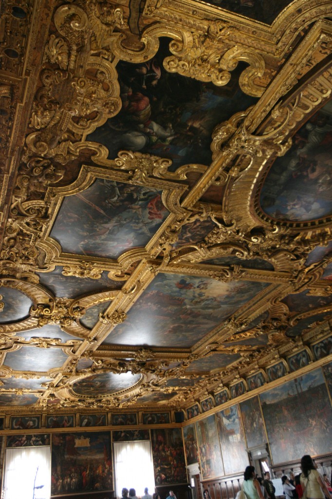 Ceiling at the Doge's Palace - Venice