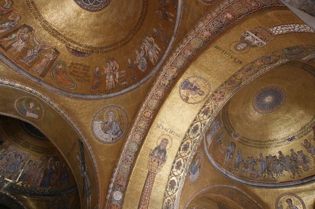 Gold Ceiling at St. Mark's Cathedral, Venice