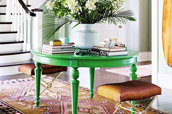 How To Decorate A Chic Foyer, Interior Design Image of Southern Charm Patricia Altschul Home on Summer Thornton Design