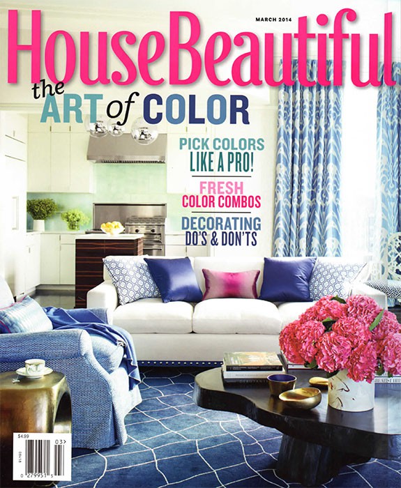 House Beautiful, March 2014, Bath of the Month, Summer Thornton Design