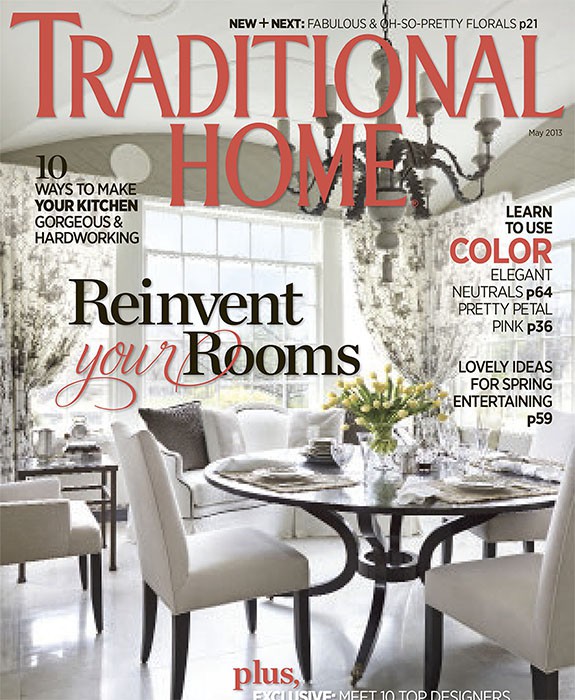 Traditional Home, May 2013, New Trad Designers, Summer Thornton Design