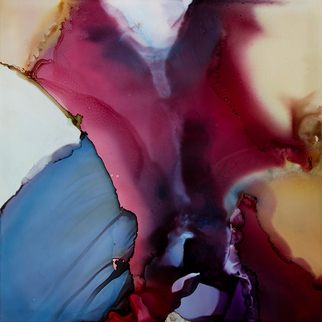 Andrea Pramuk Receive (study) Mixed-Media Painting Abstract