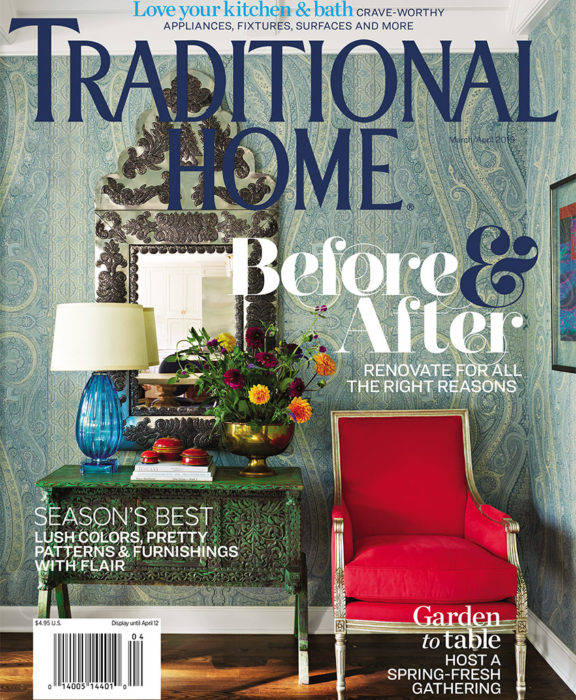 Traditional Home Cover March 2019 featuring Summer Thornton