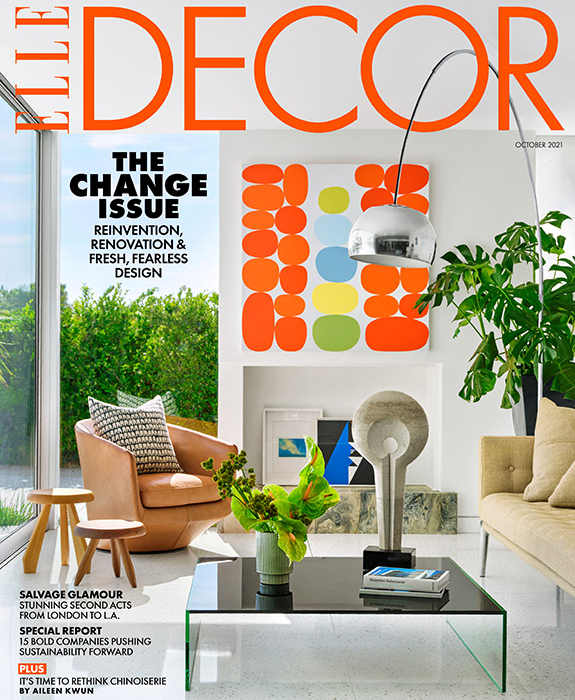 Elle Decor October 2021 cover image
