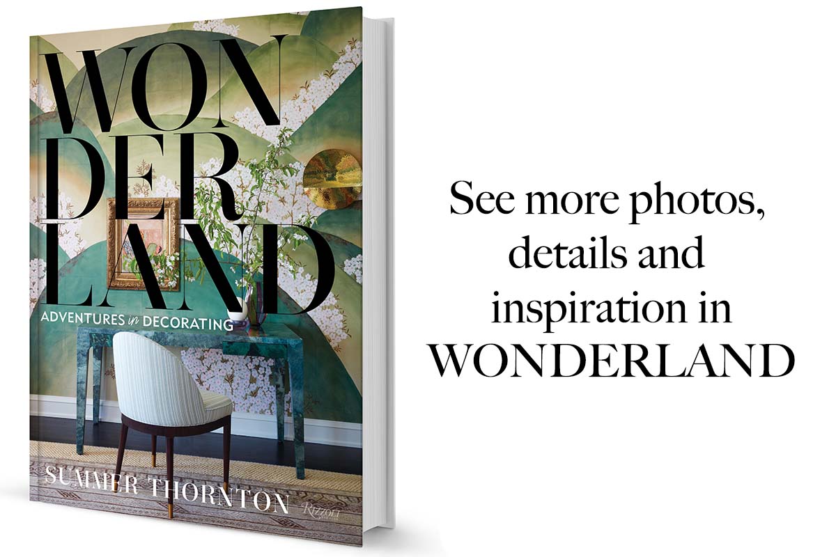 Summer Thornton book Wonderland is full of inspiration and gorgeous images of interior design and decorating